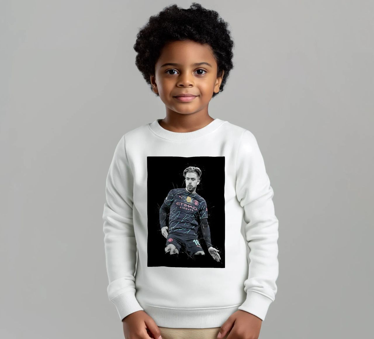 Jack Grealish kids sweatshirt by tenten