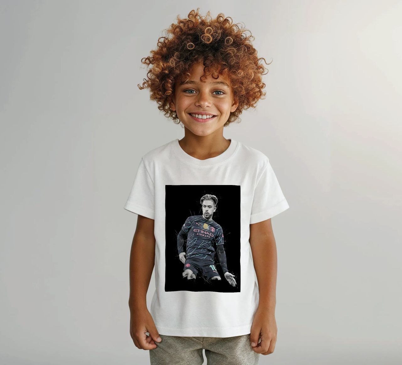 Jack Grealish kids t-shirt by tenten