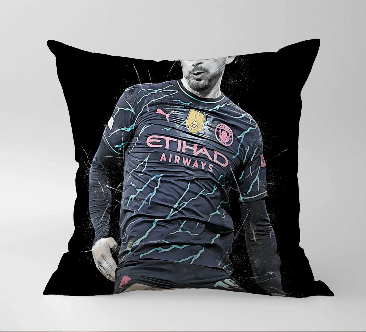 Jack Grealish decorative cushion by tenten