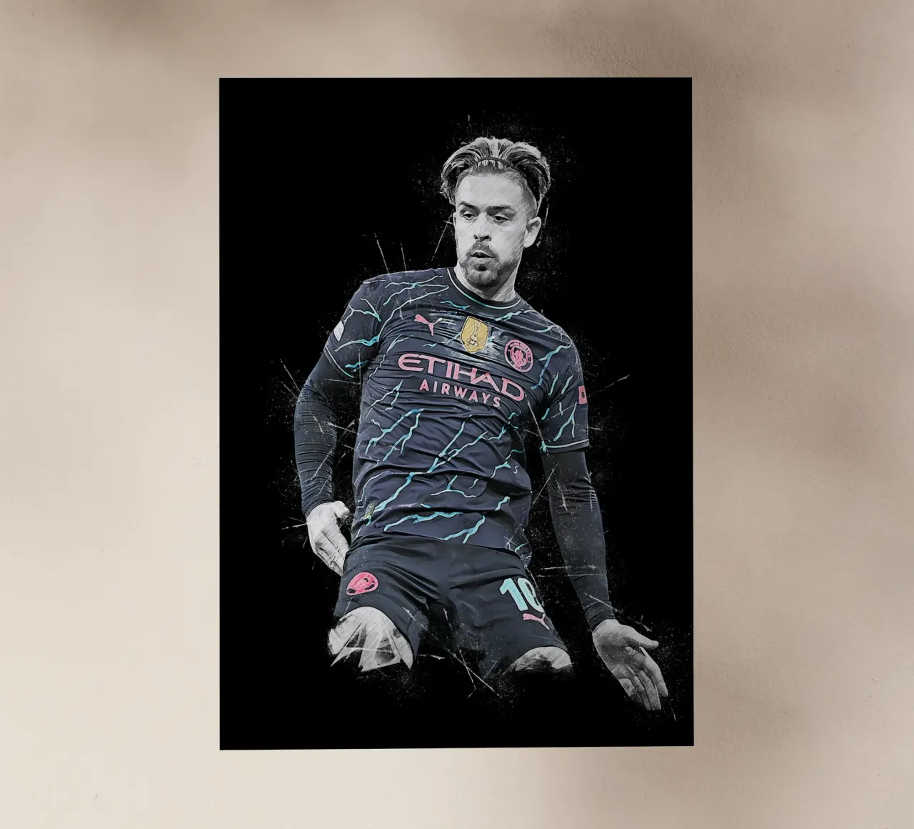 Jack Grealish backlit film by tenten