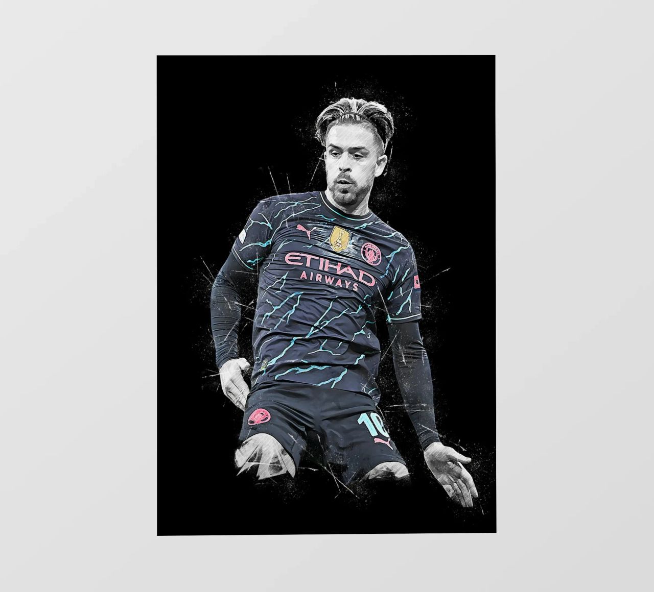 Jack Grealish backlit film by tenten