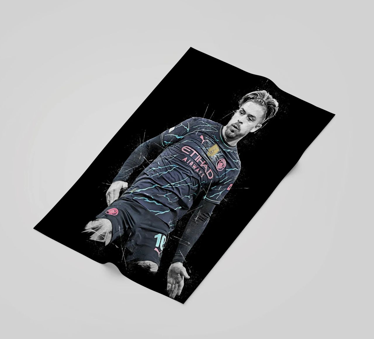 Jack Grealish beach towel by tenten