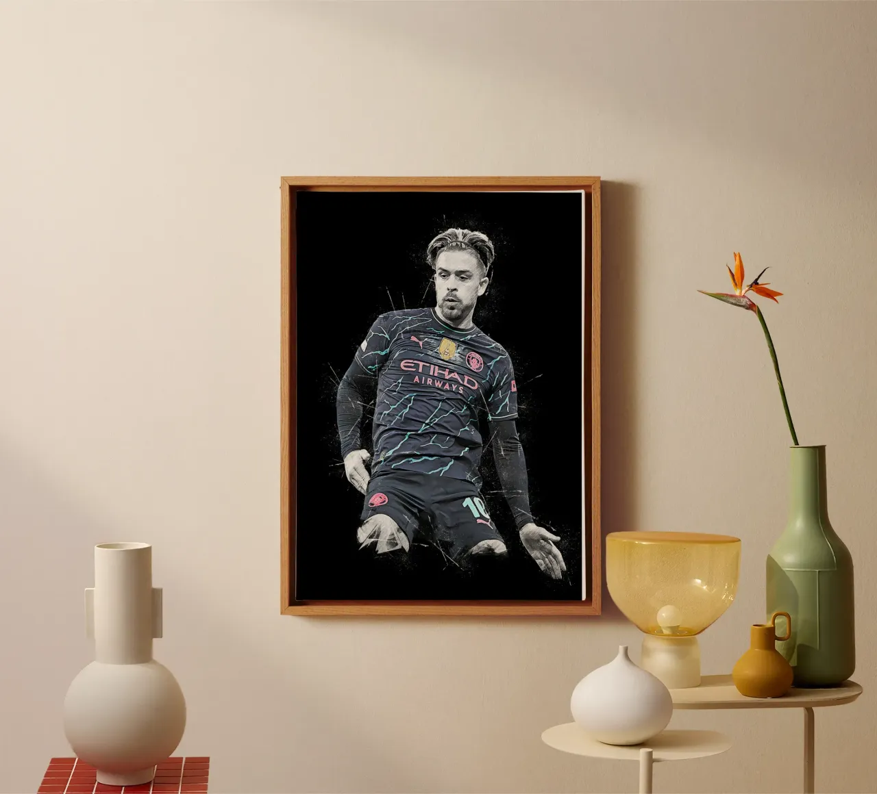 Jack Grealish canvas by tenten