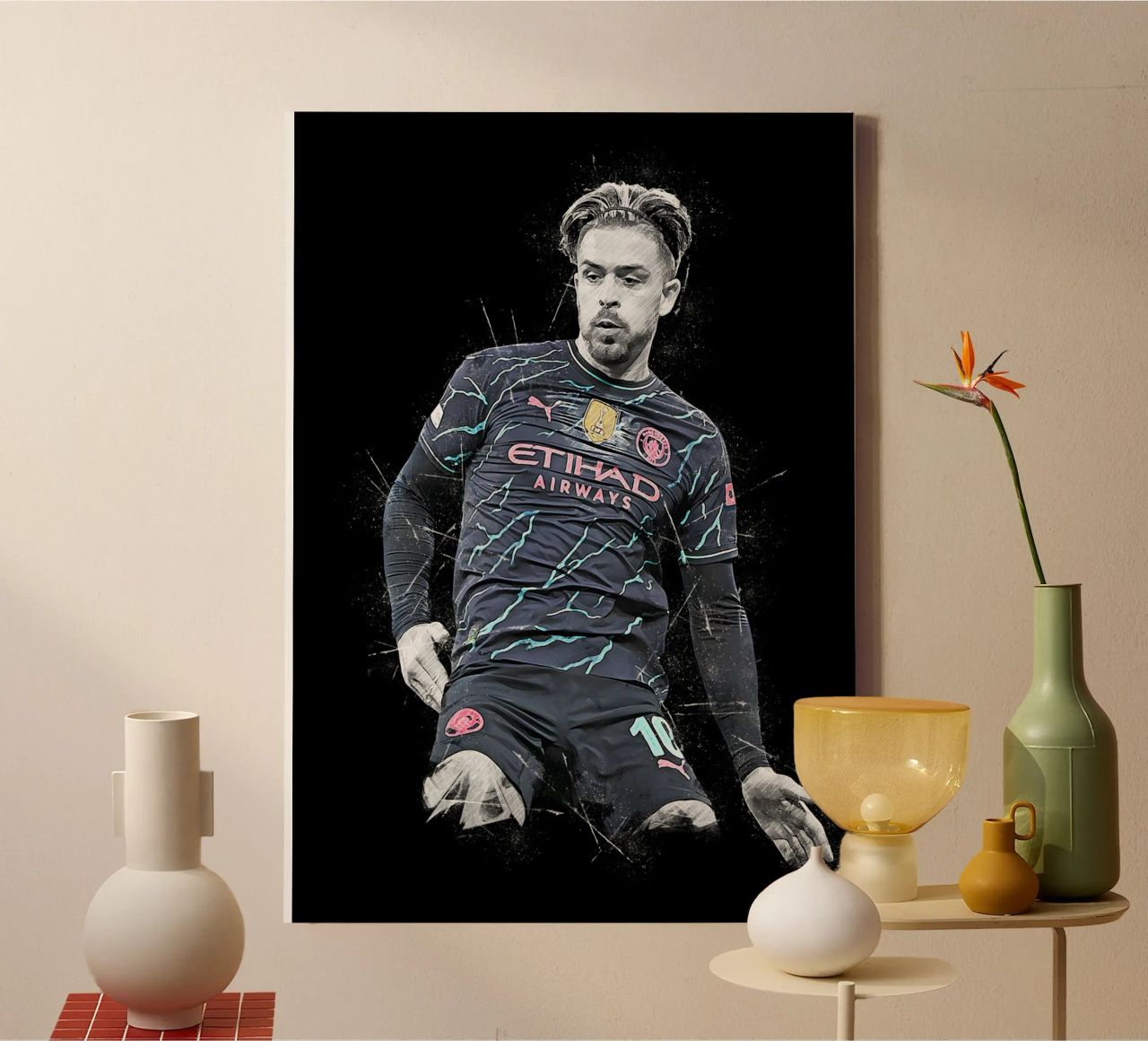 Jack Grealish canvas by tenten