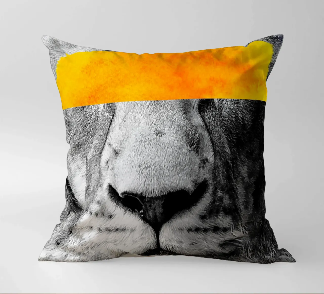 Afro Lion cuscino da Mathudace Créas