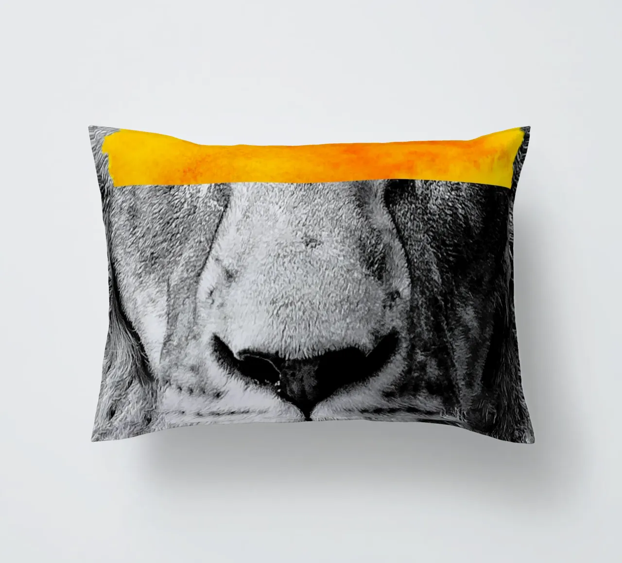 Afro Lion cuscino da Mathudace Créas
