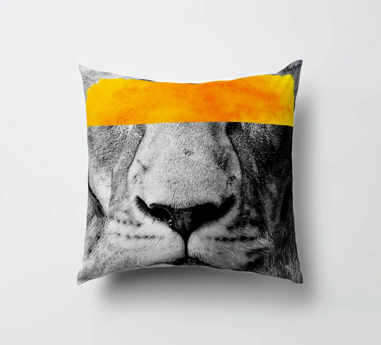 Afro Lion cuscino da Mathudace Créas