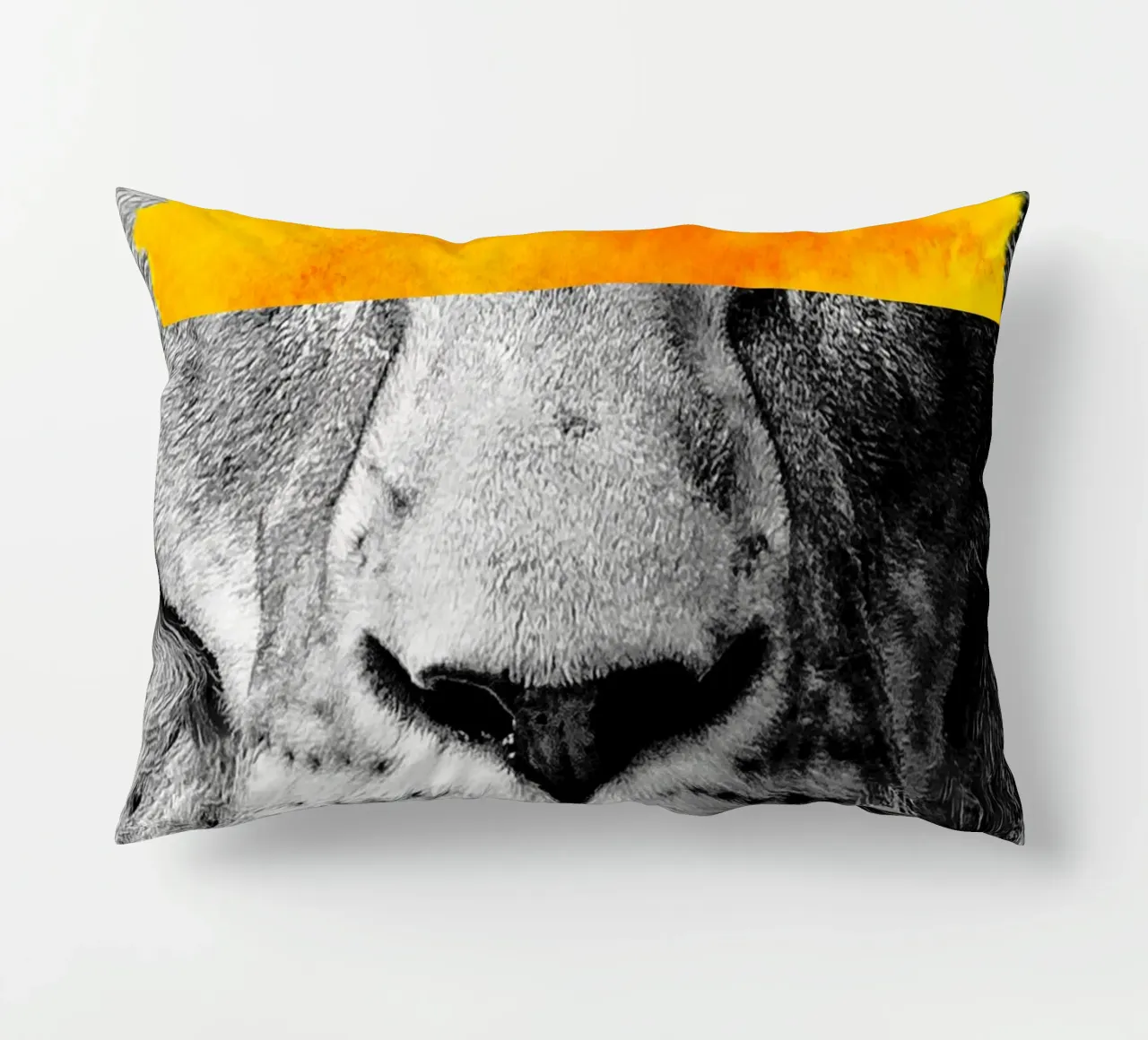 Afro Lion cuscino da Mathudace Créas
