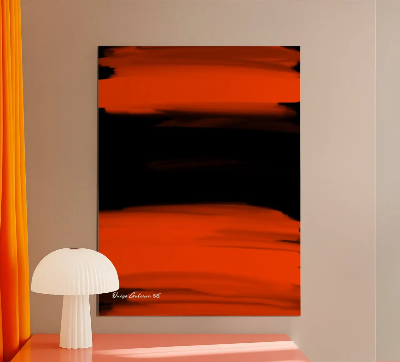 Eternal Glow poster con telaio in plastica da Mike Leymi