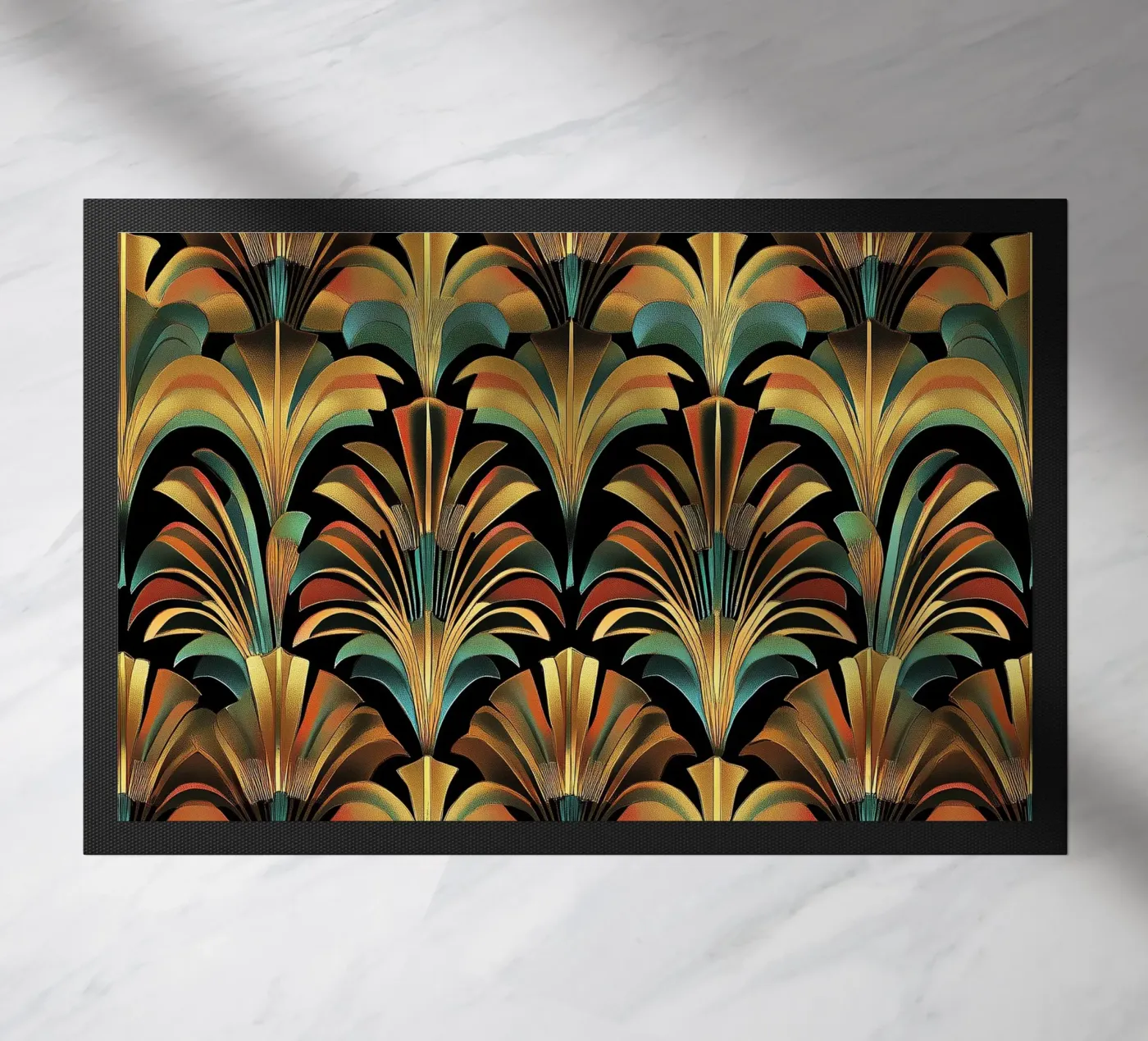 Art déco deurmat van Nikis Art Studio