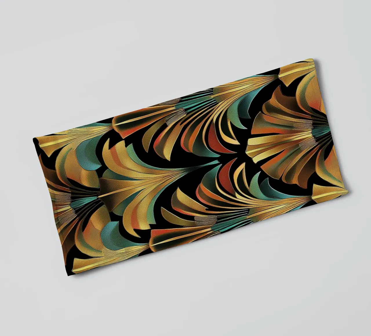Art déco badhanddoek van Nikis Art Studio
