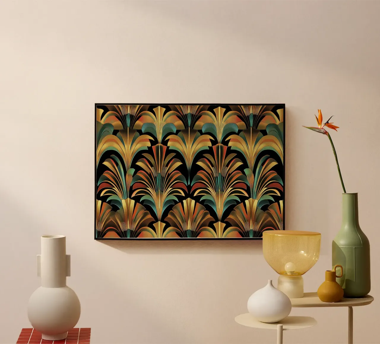 Art déco plexiglass da Nikis Art Studio