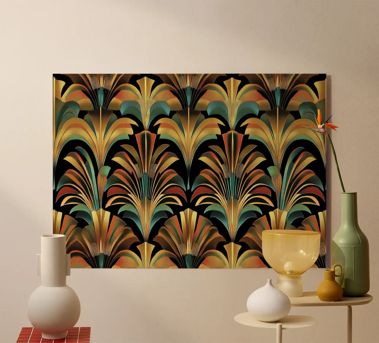 Art déco plexiglass da Nikis Art Studio