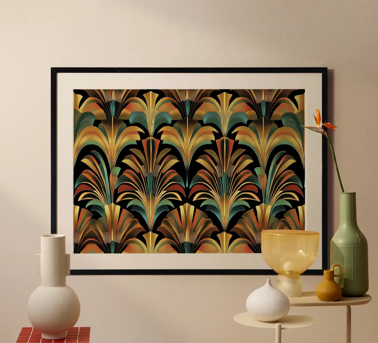 Art déco poster da Nikis Art Studio