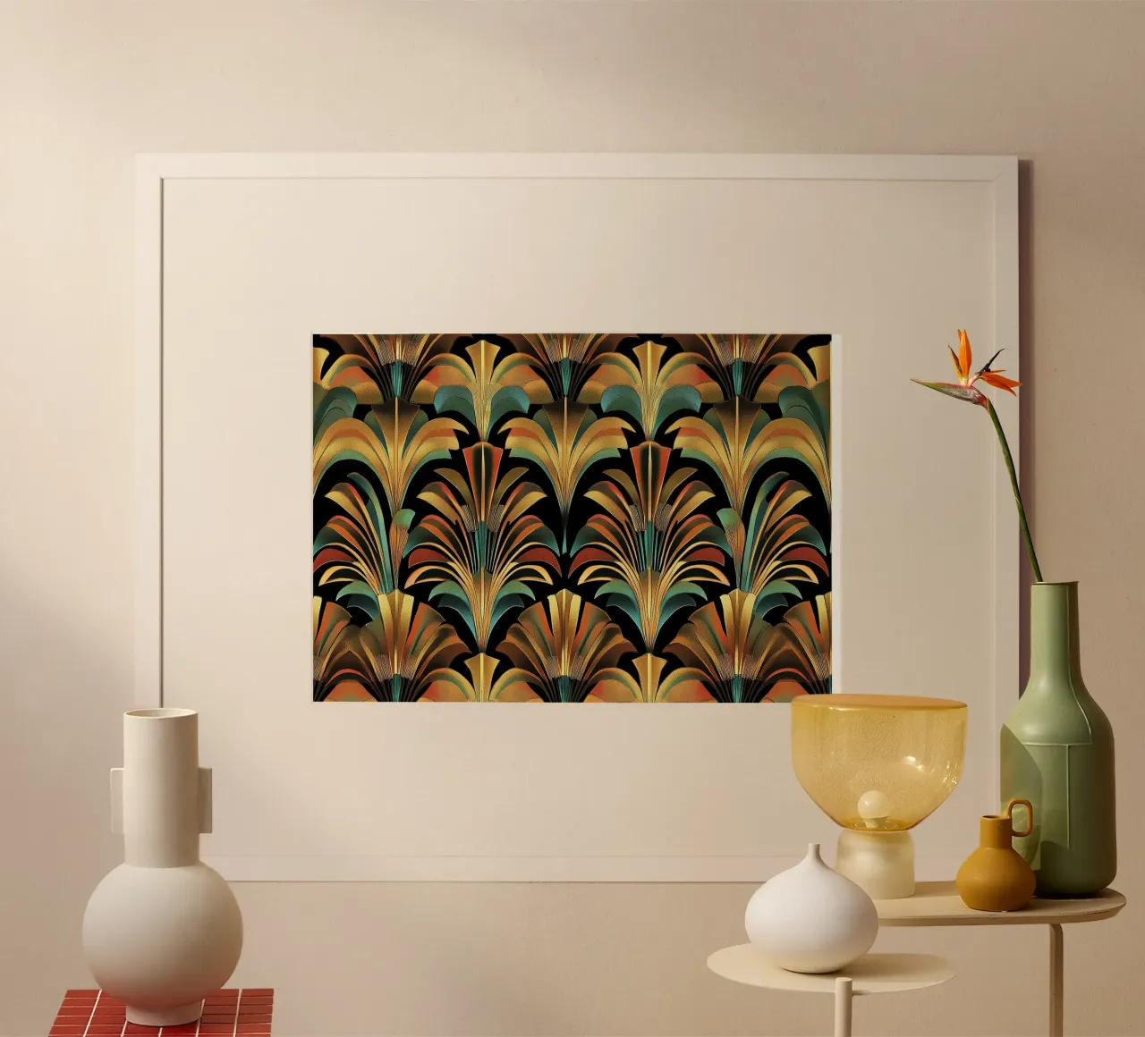 Art déco poster da Nikis Art Studio