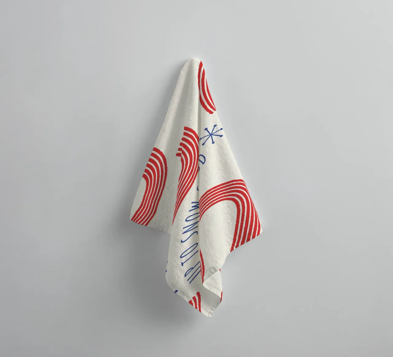 Up To Snow Good  |  Fun Christmas Print asciugamano da bagno da PrintCessStudio