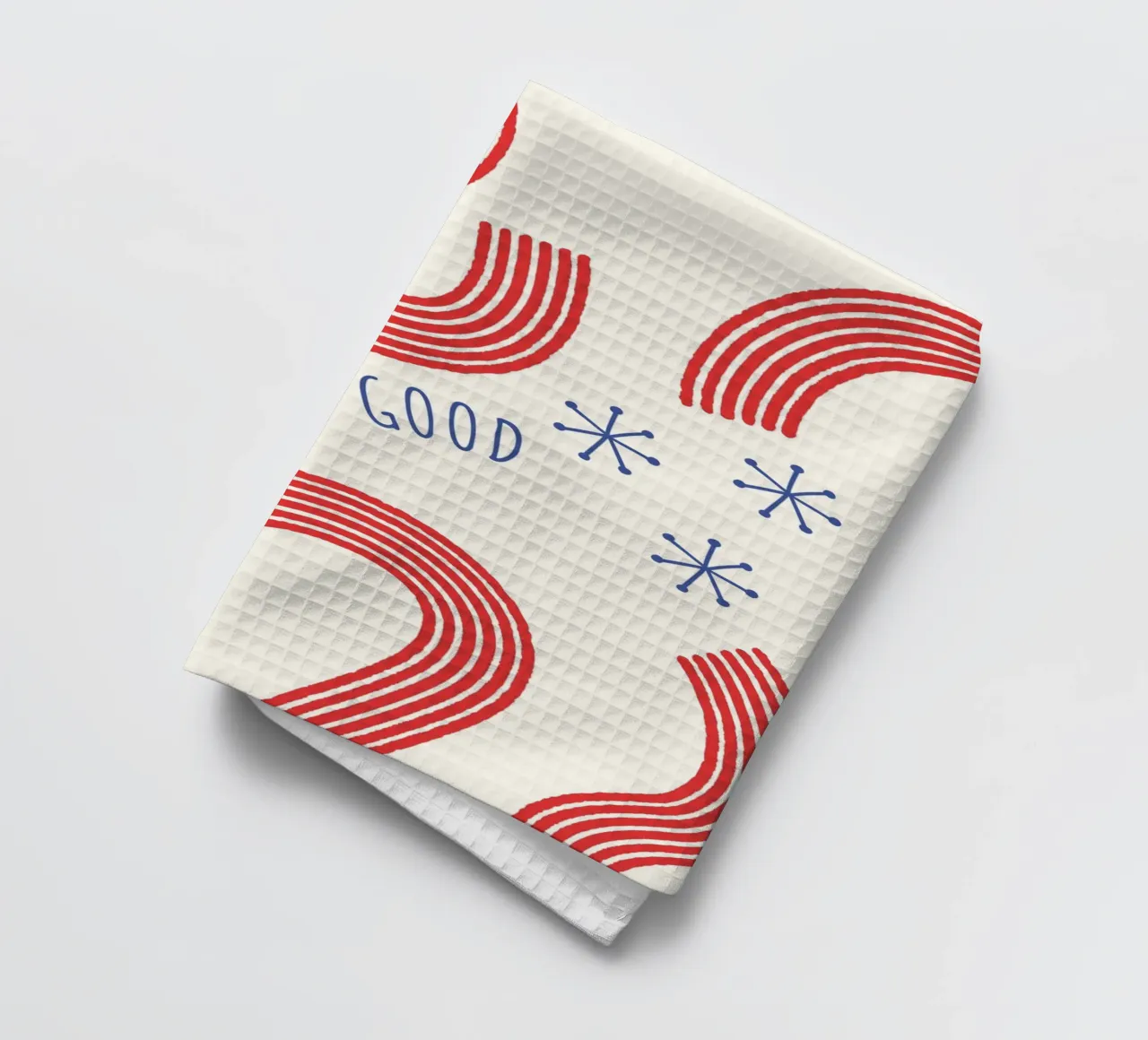 Up To Snow Good  |  Fun Christmas Print torchon de PrintCessStudio