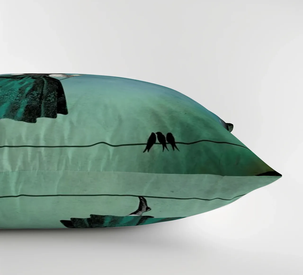 Moonwalk decorative cushion by Catrin Welz-Stein