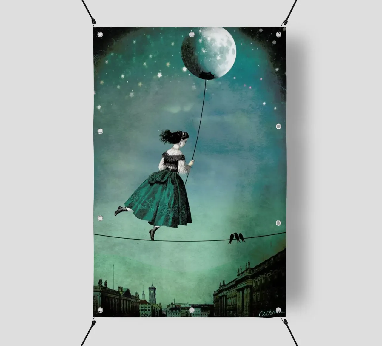 Moonwalk pvc cover by Catrin Welz-Stein