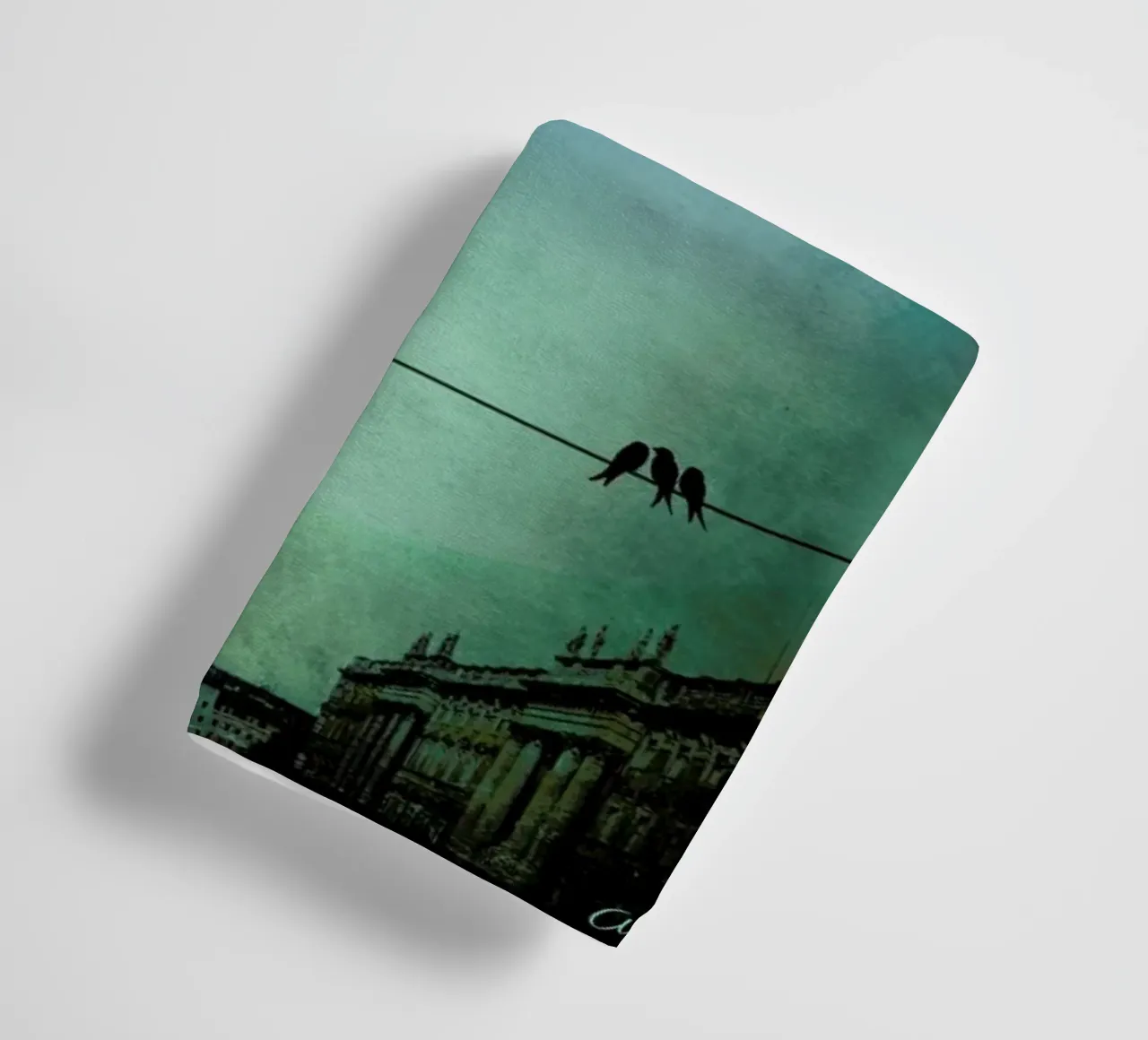 Moonwalk towel by Catrin Welz-Stein