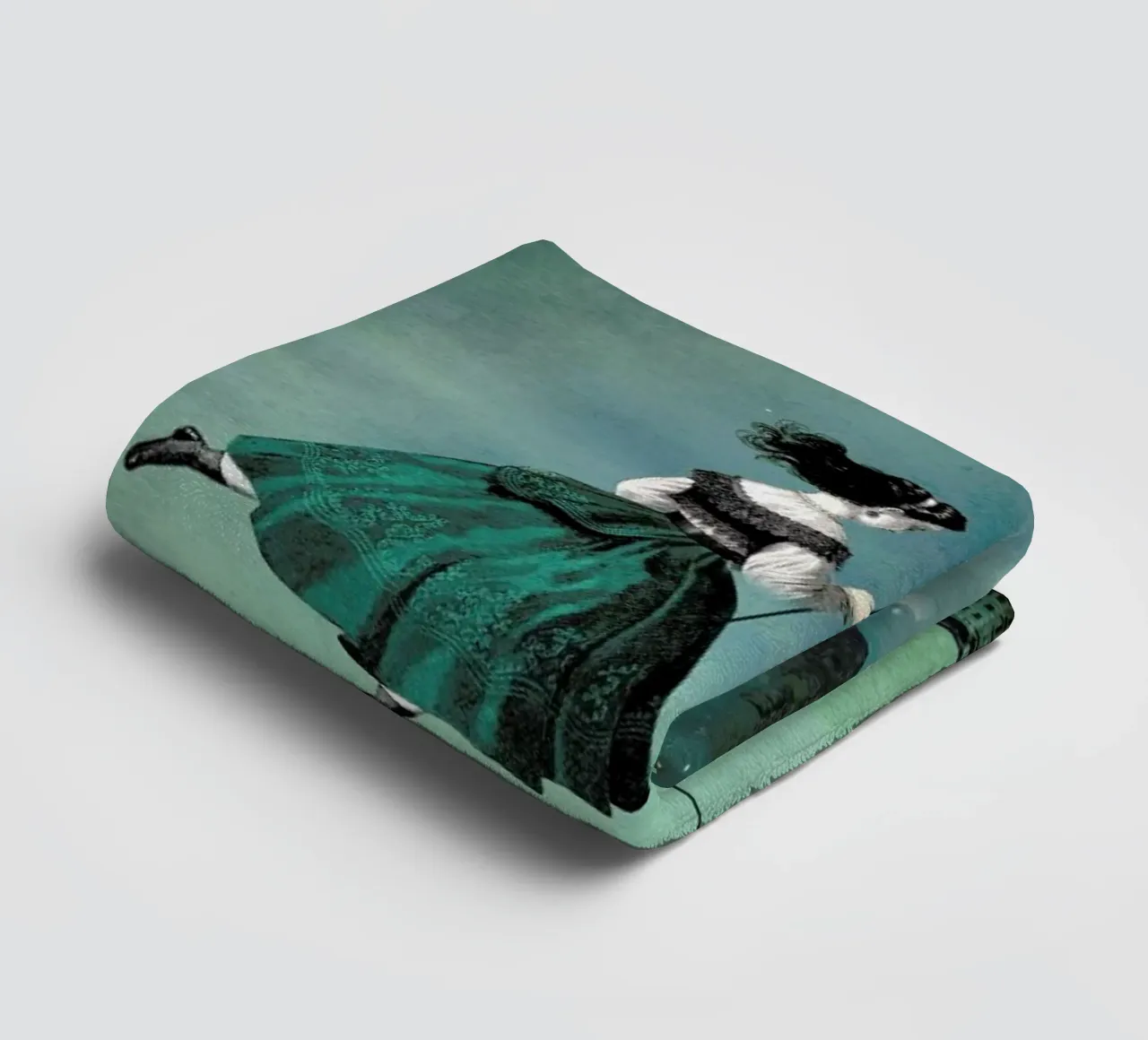 Moonwalk towel by Catrin Welz-Stein