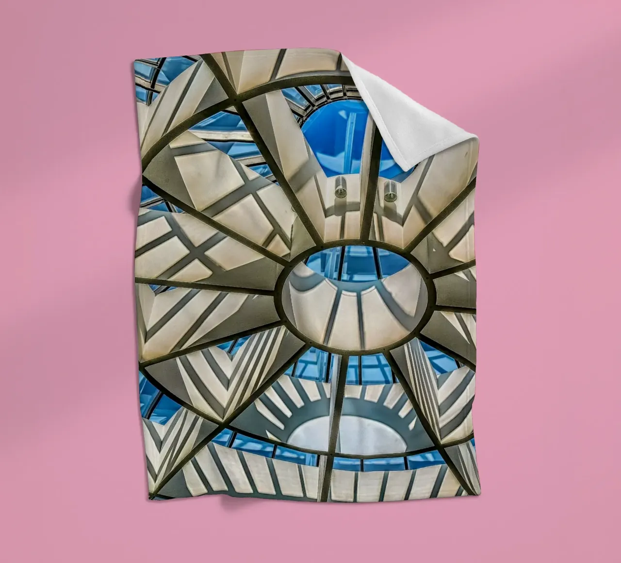 Lichtkuppel Fleecedecke von Edenart