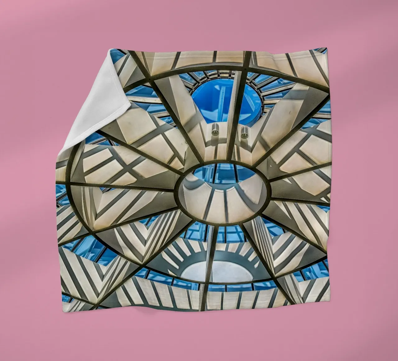 Lichtkuppel Fleecedecke von Edenart