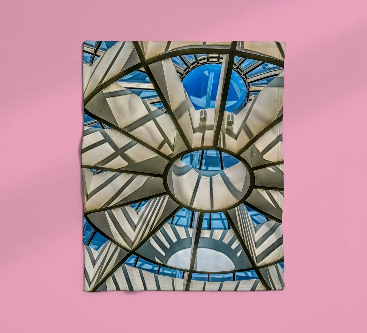 Lichtkuppel Fleecedecke von Edenart