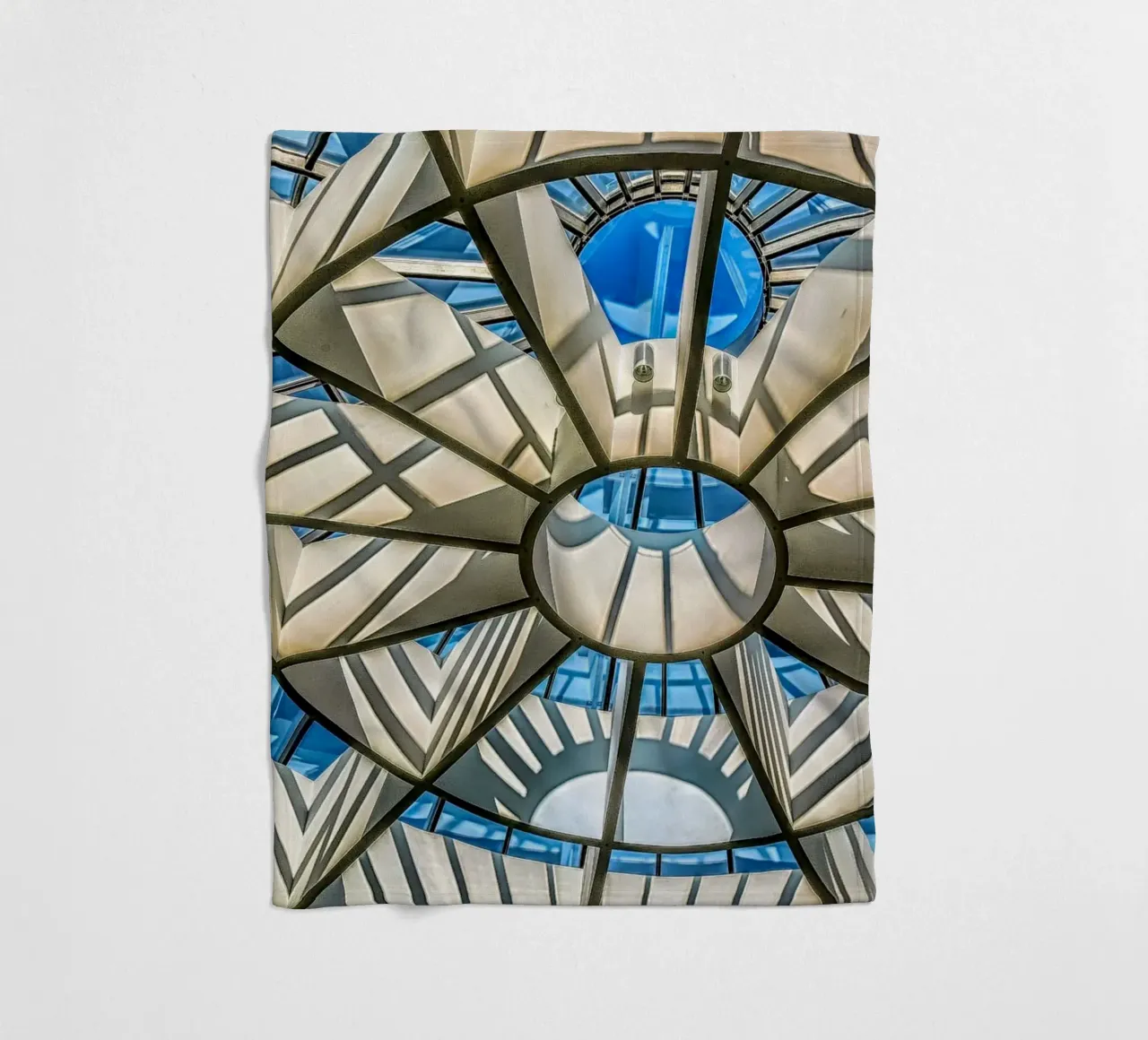 Lichtkuppel Fleecedecke von Edenart