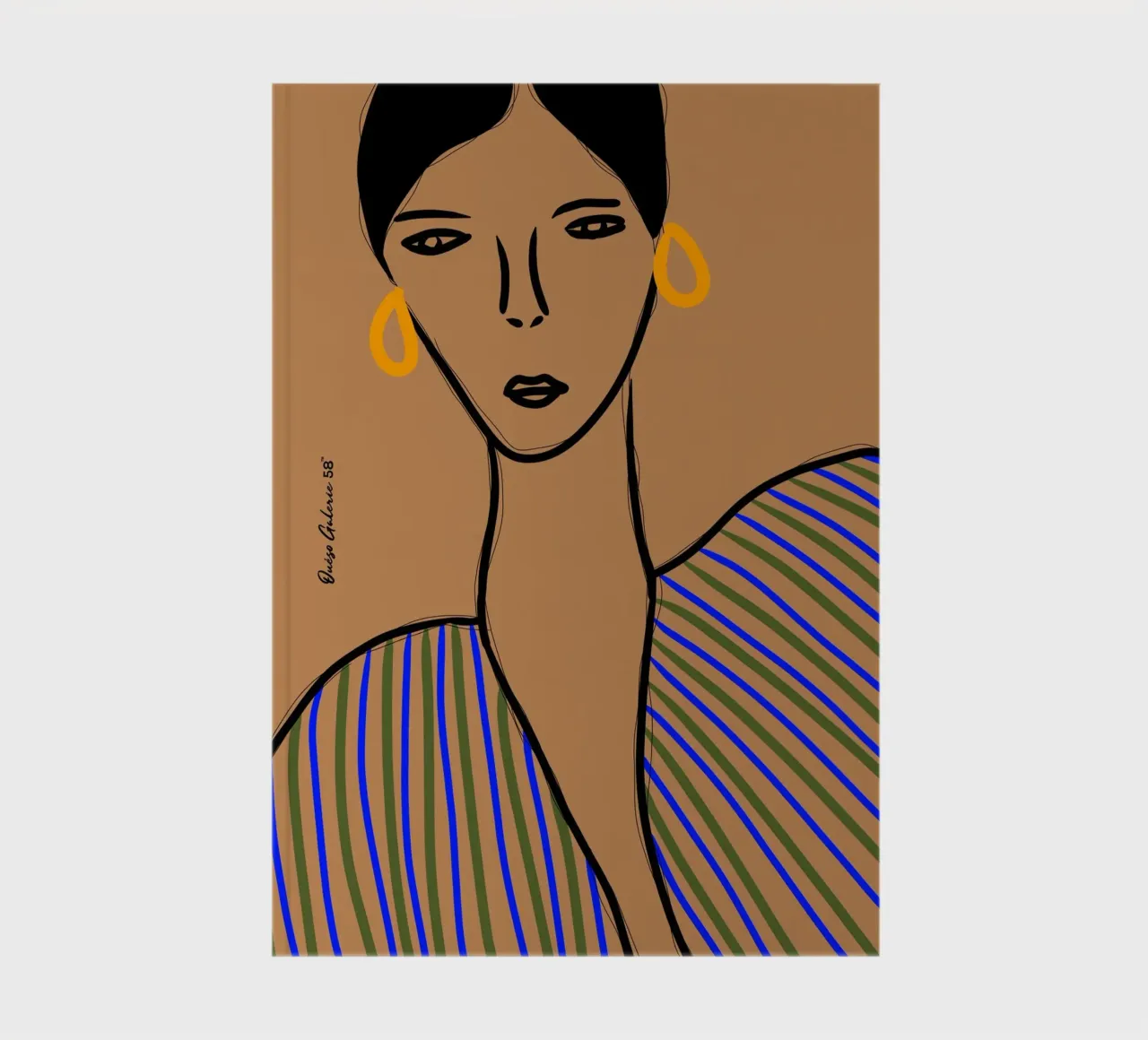 Gilded Shadows notebook by Mike Leymi