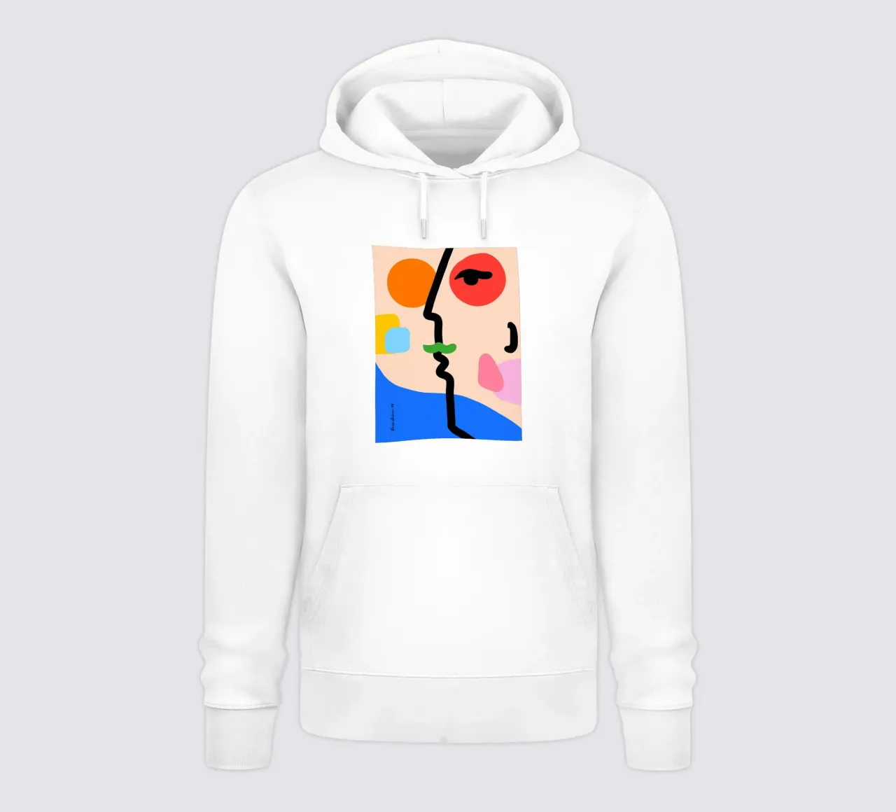 Nebula Flow felpa con cappuccio da Mike Leymi