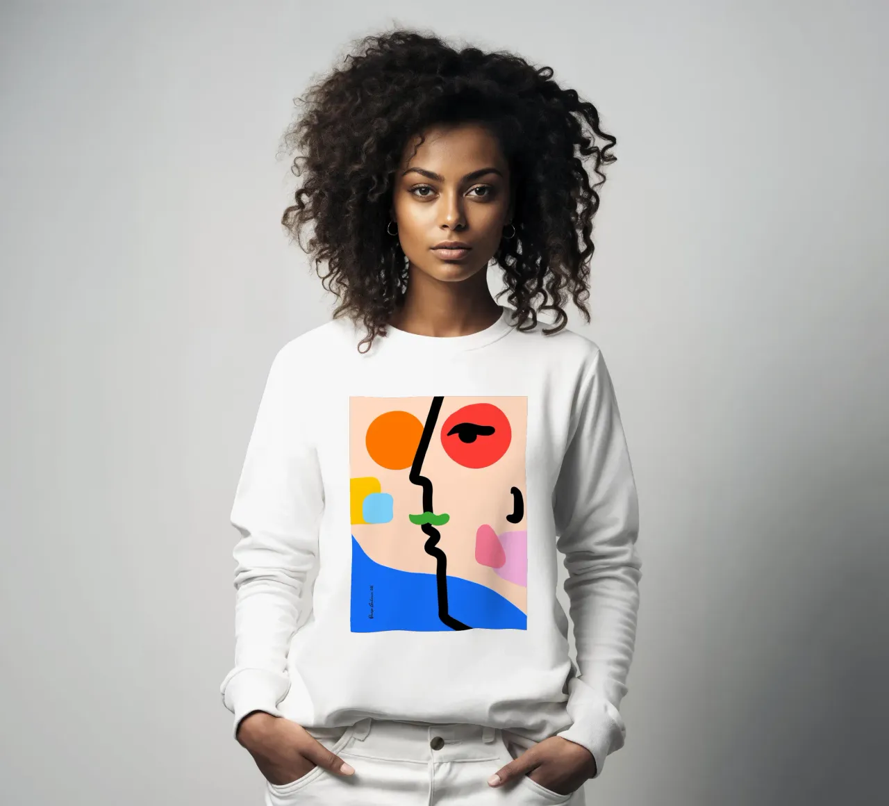 Nebula Flow felpa da Mike Leymi