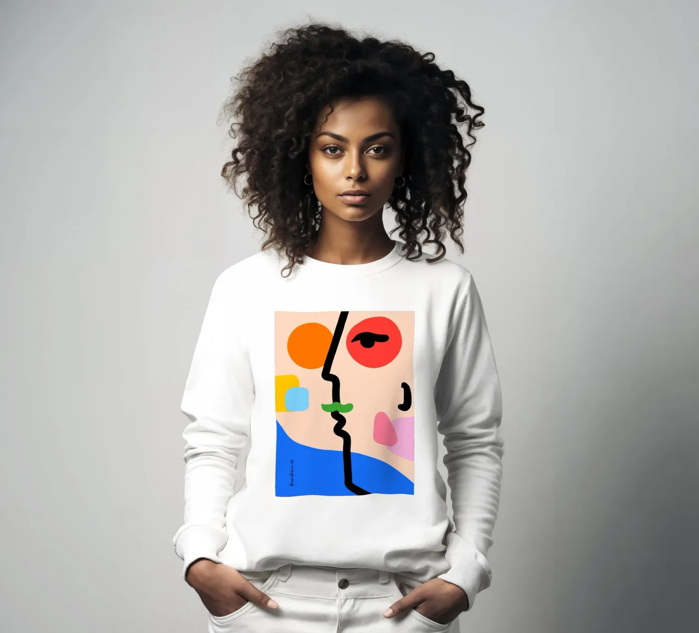 Nebula Flow felpa da Mike Leymi