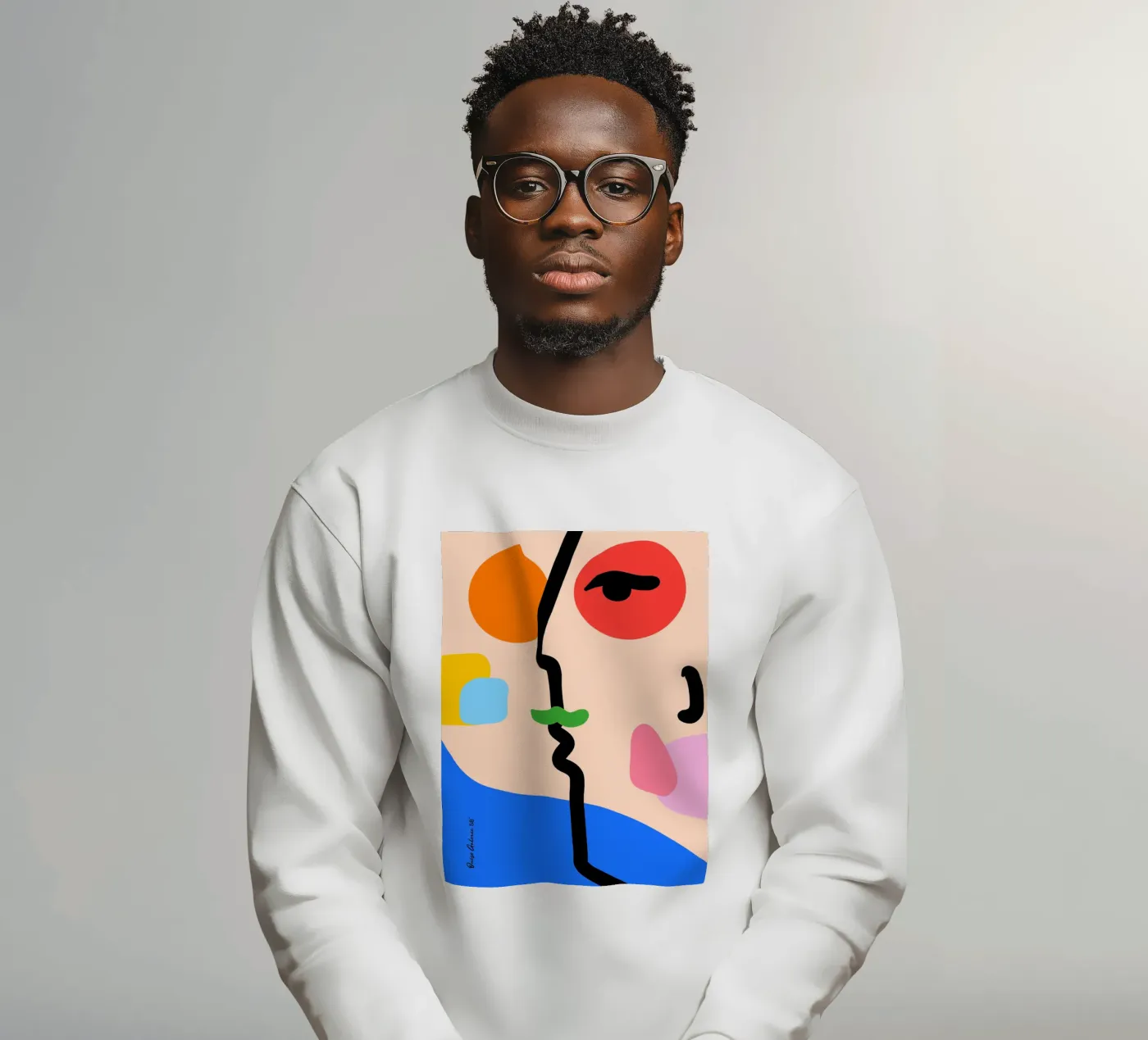 Nebula Flow sweatshirt van Mike Leymi