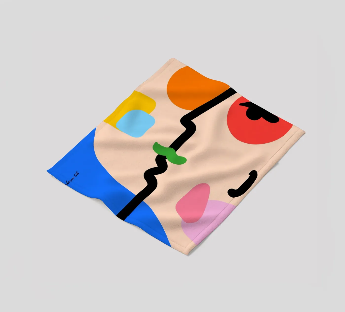 Nebula Flow fleecedeken van Mike Leymi