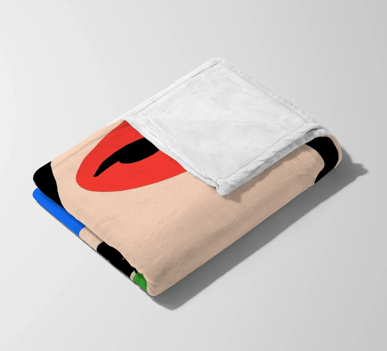 Nebula Flow fleece blanket by Mike Leymi