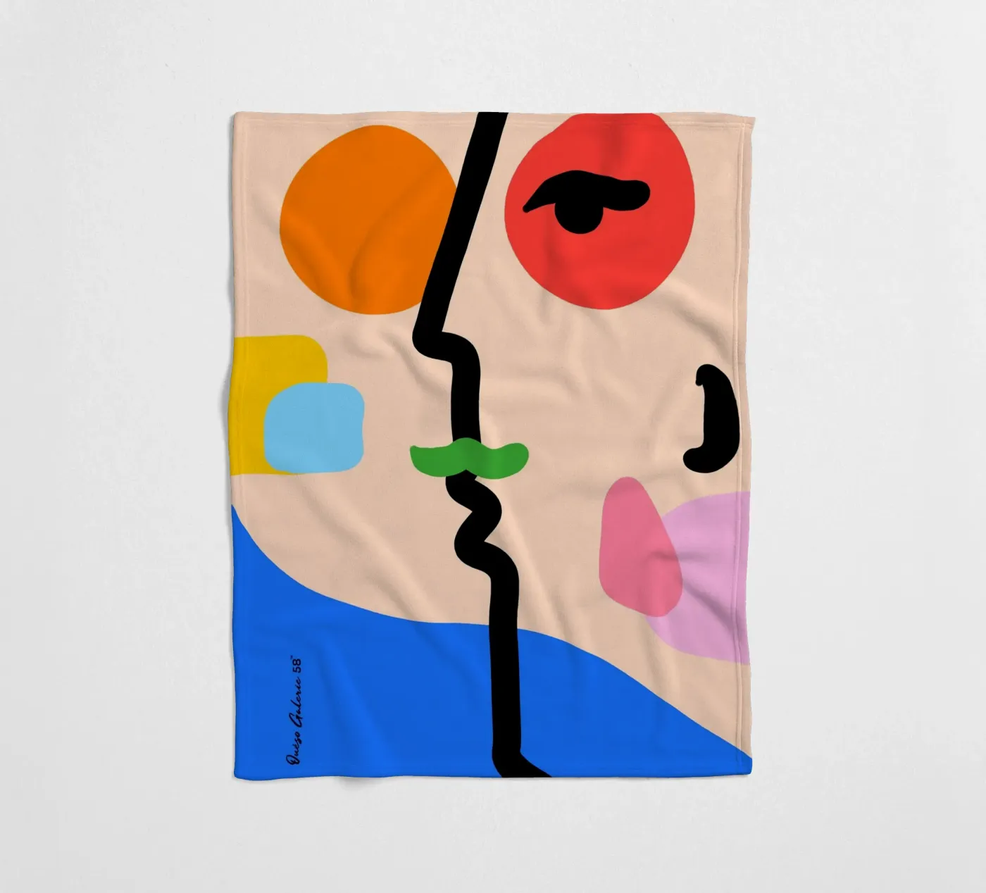 Nebula Flow fleecedeken van Mike Leymi