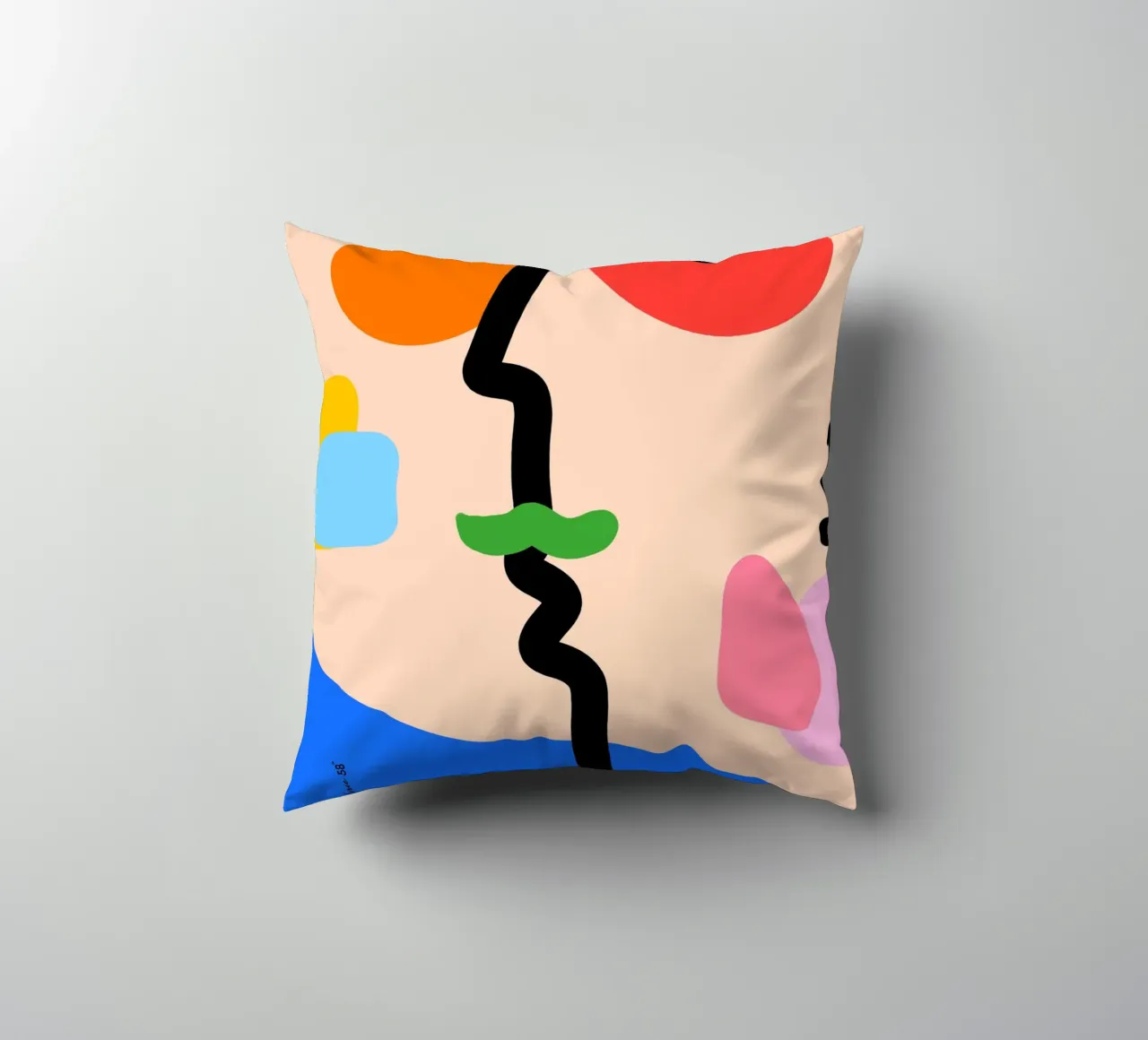 Nebula Flow cuscino da Mike Leymi