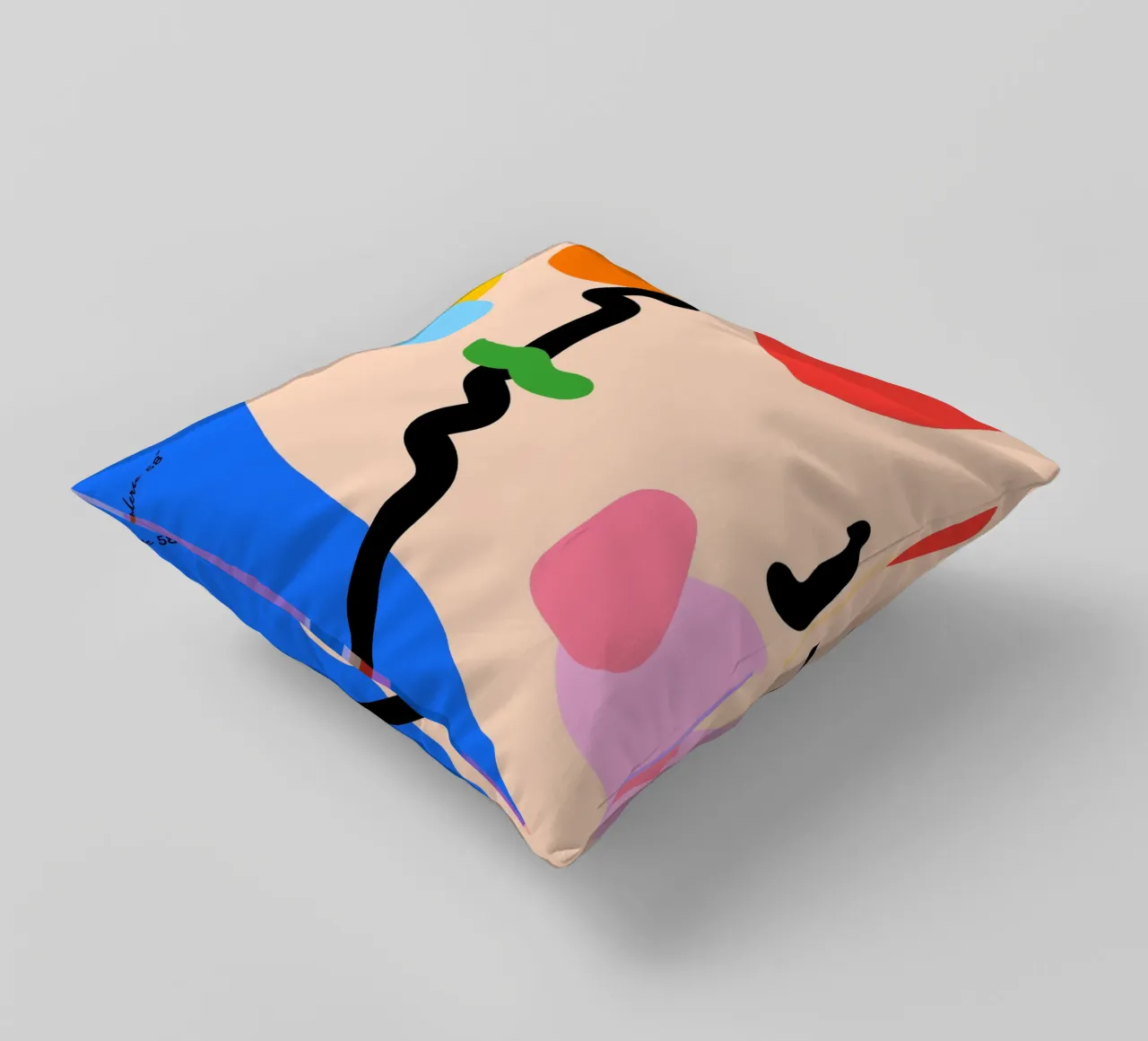 Nebula Flow cuscino da Mike Leymi