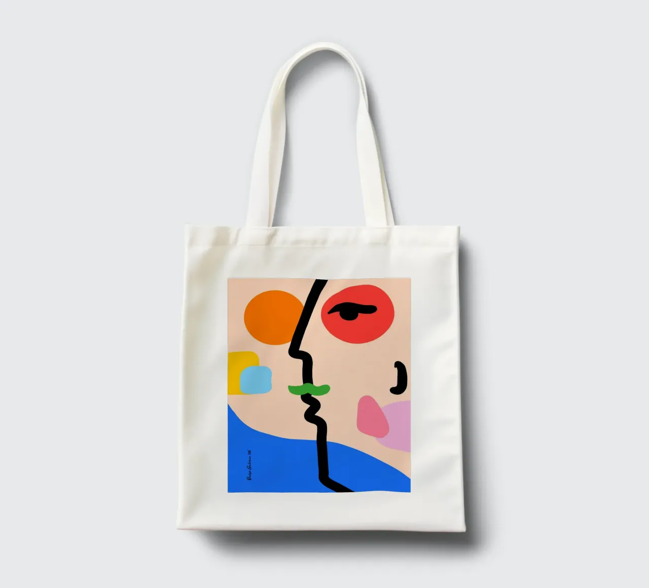 Nebula Flow borsa in juta da Mike Leymi