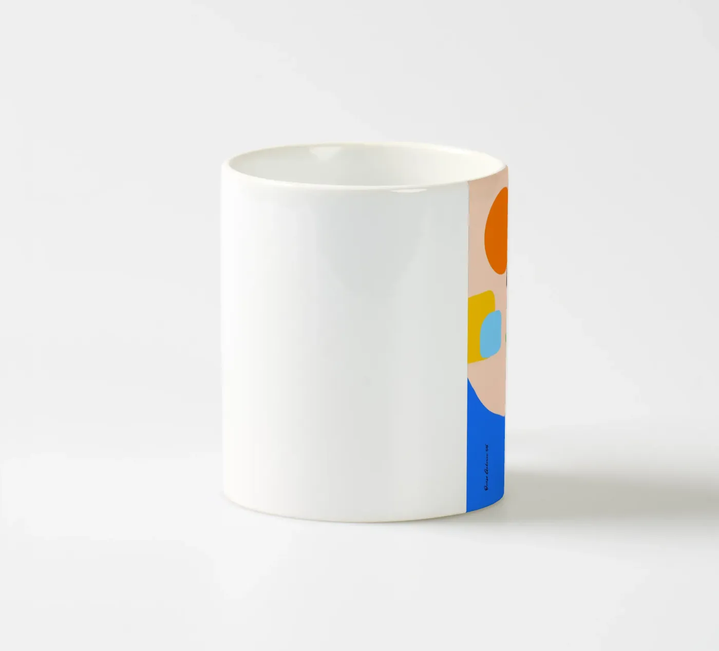 Nebula Flow ceramic mug by Mike Leymi