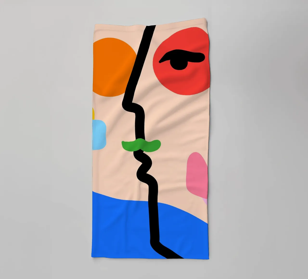 Nebula Flow badhanddoek van Mike Leymi