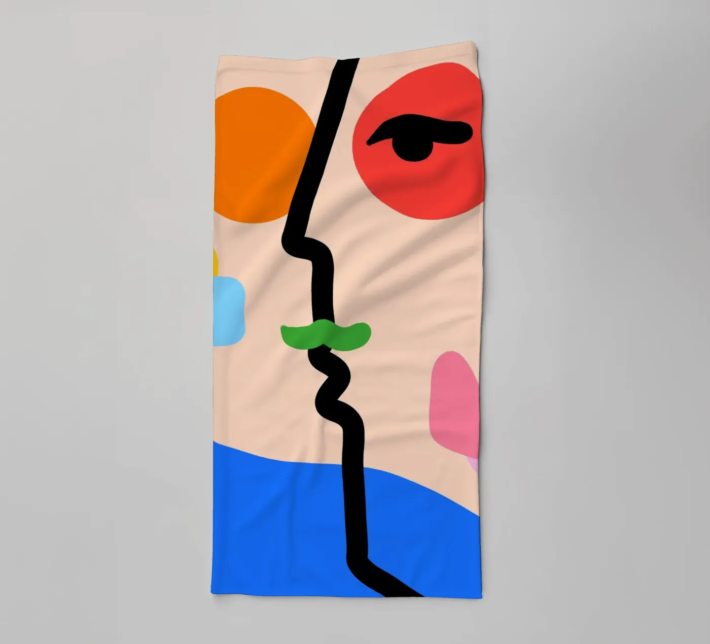 Nebula Flow badhanddoek van Mike Leymi