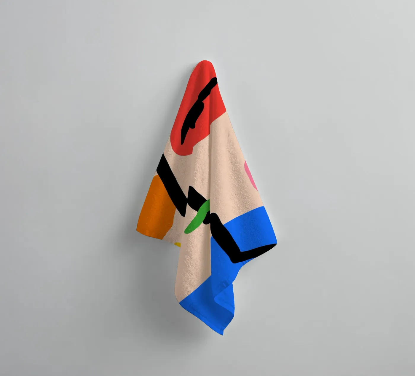 Nebula Flow badhanddoek van Mike Leymi