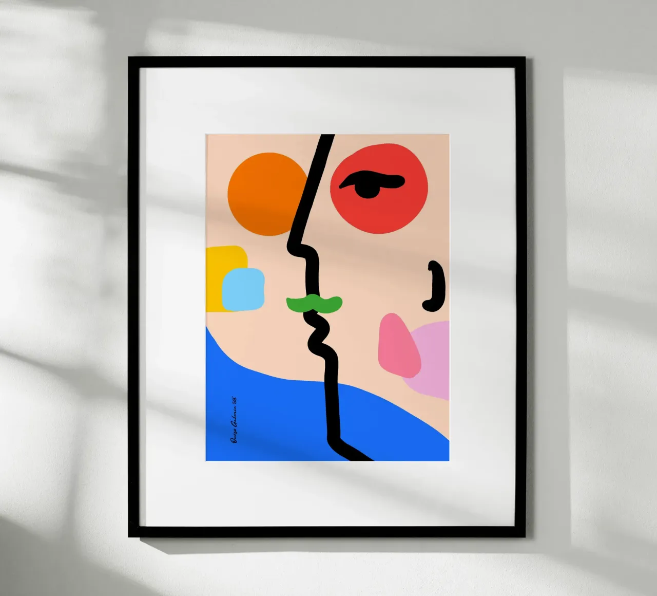 Nebula Flow poster van Mike Leymi