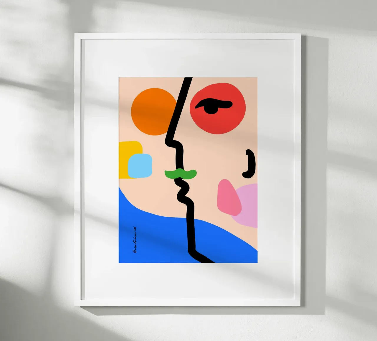 Nebula Flow poster van Mike Leymi