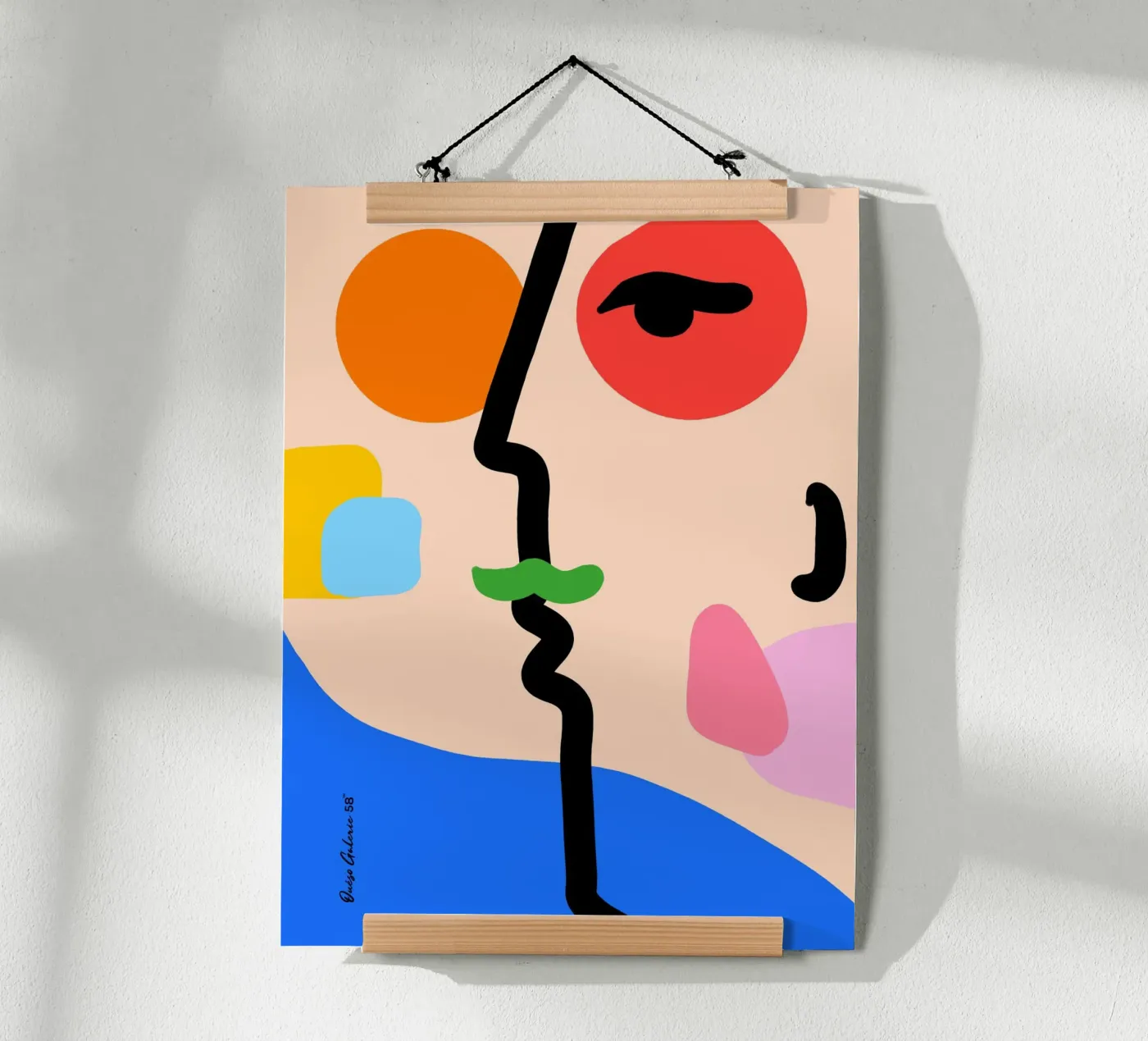 Nebula Flow poster by Mike Leymi