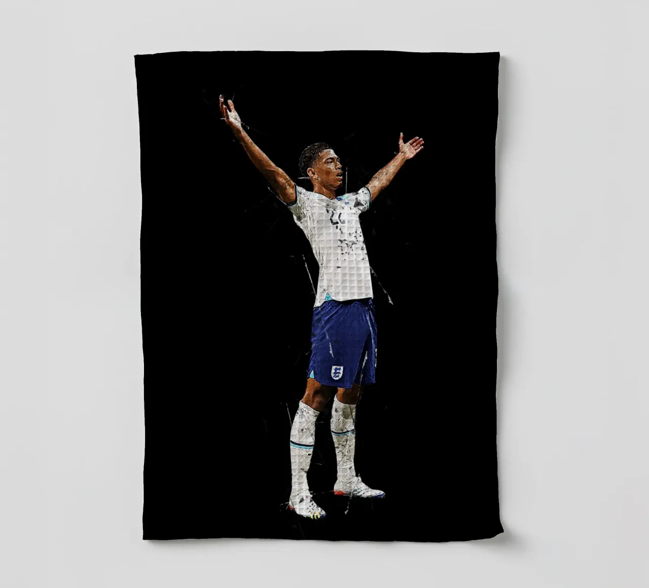 Jude Bellingham England tea towel by tenten