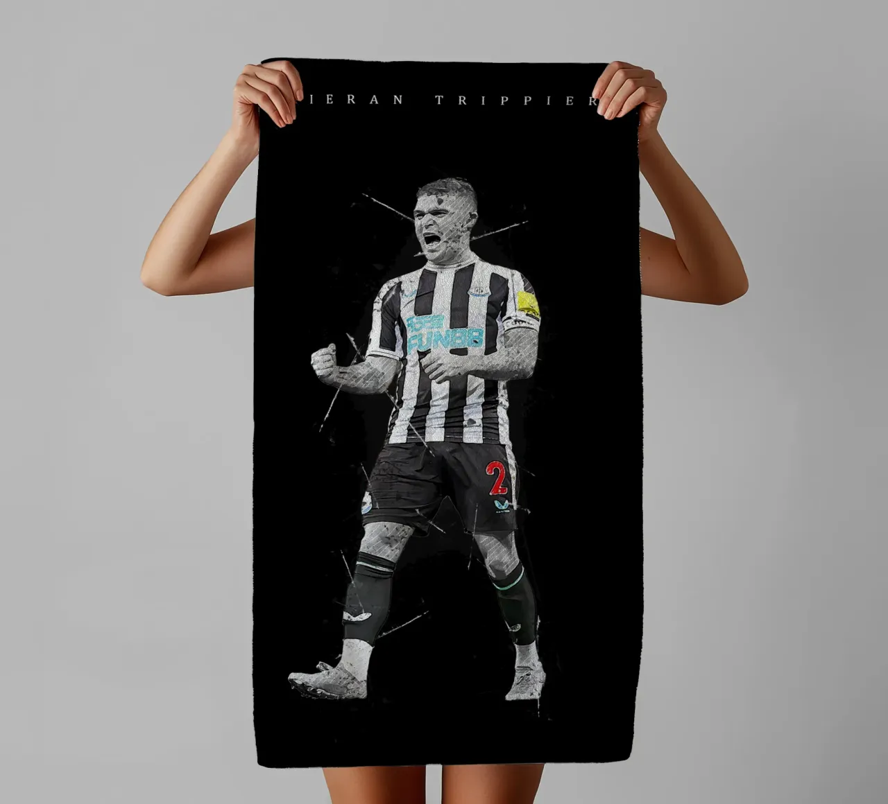 Kieran Trippier asciugamano da bagno da tenten