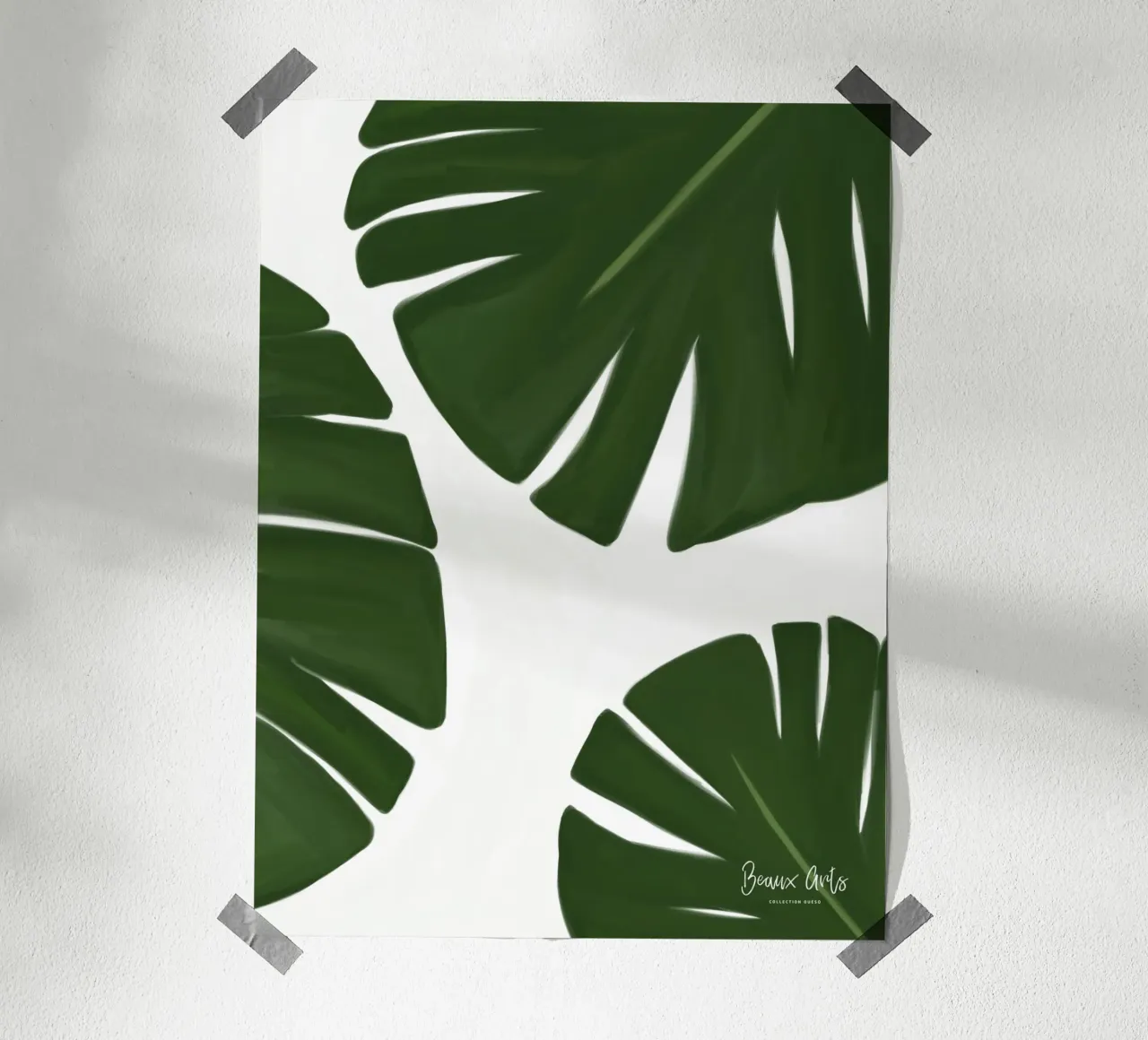 Dreamy Skies poster con telaio in legno da Mike Leymi